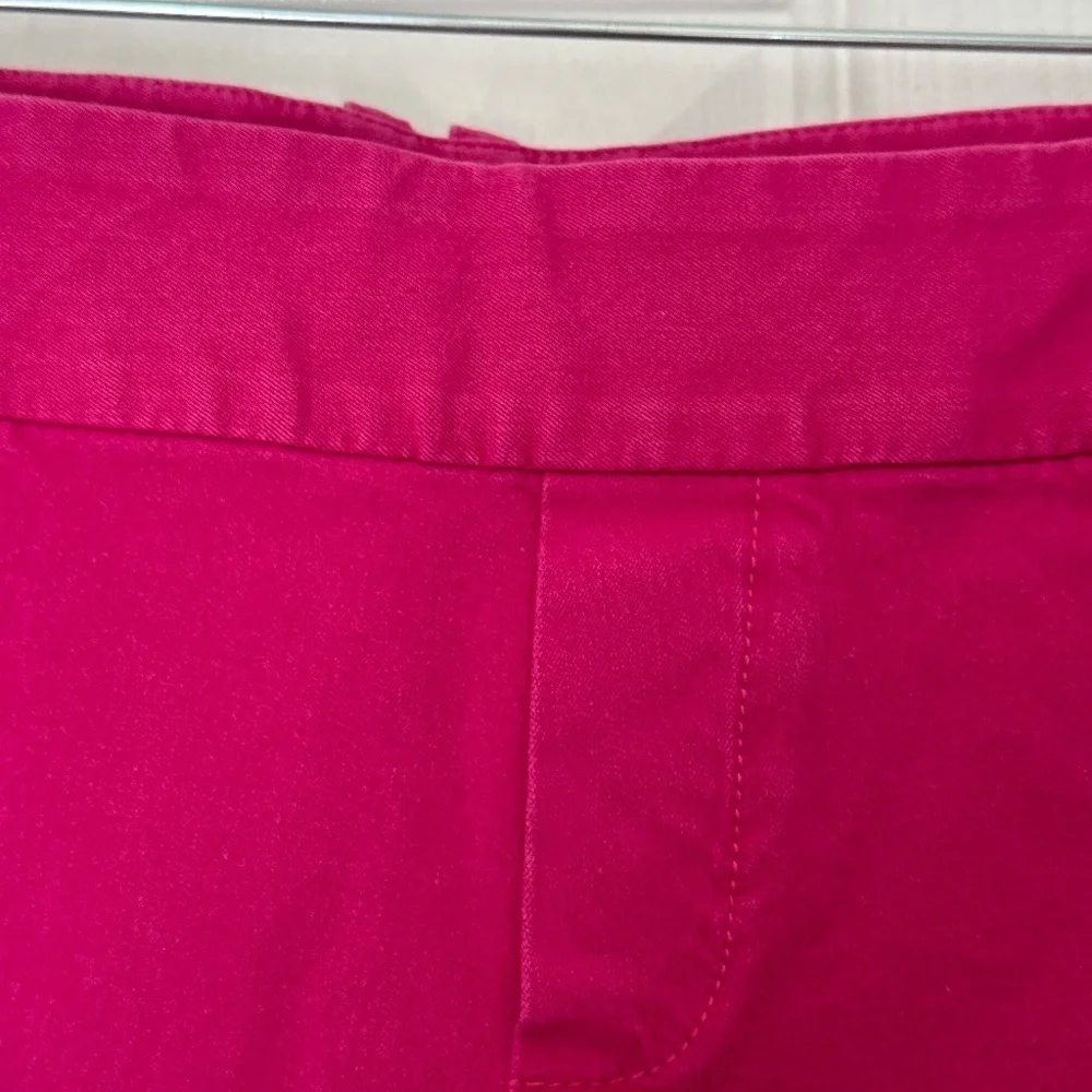 Women's Lilly Pulitzer Sloane Shorts 5" Side Zip Pink Womens Size 4 Excellent - Picture 2 of 7